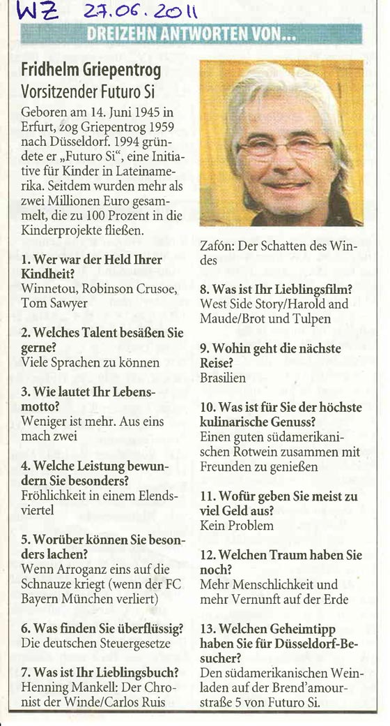 Rheinische Post 13.05.2011